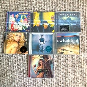 Lot of 7 music cds. Shakira No Doubt John Mayer Life House Daughtry swit…